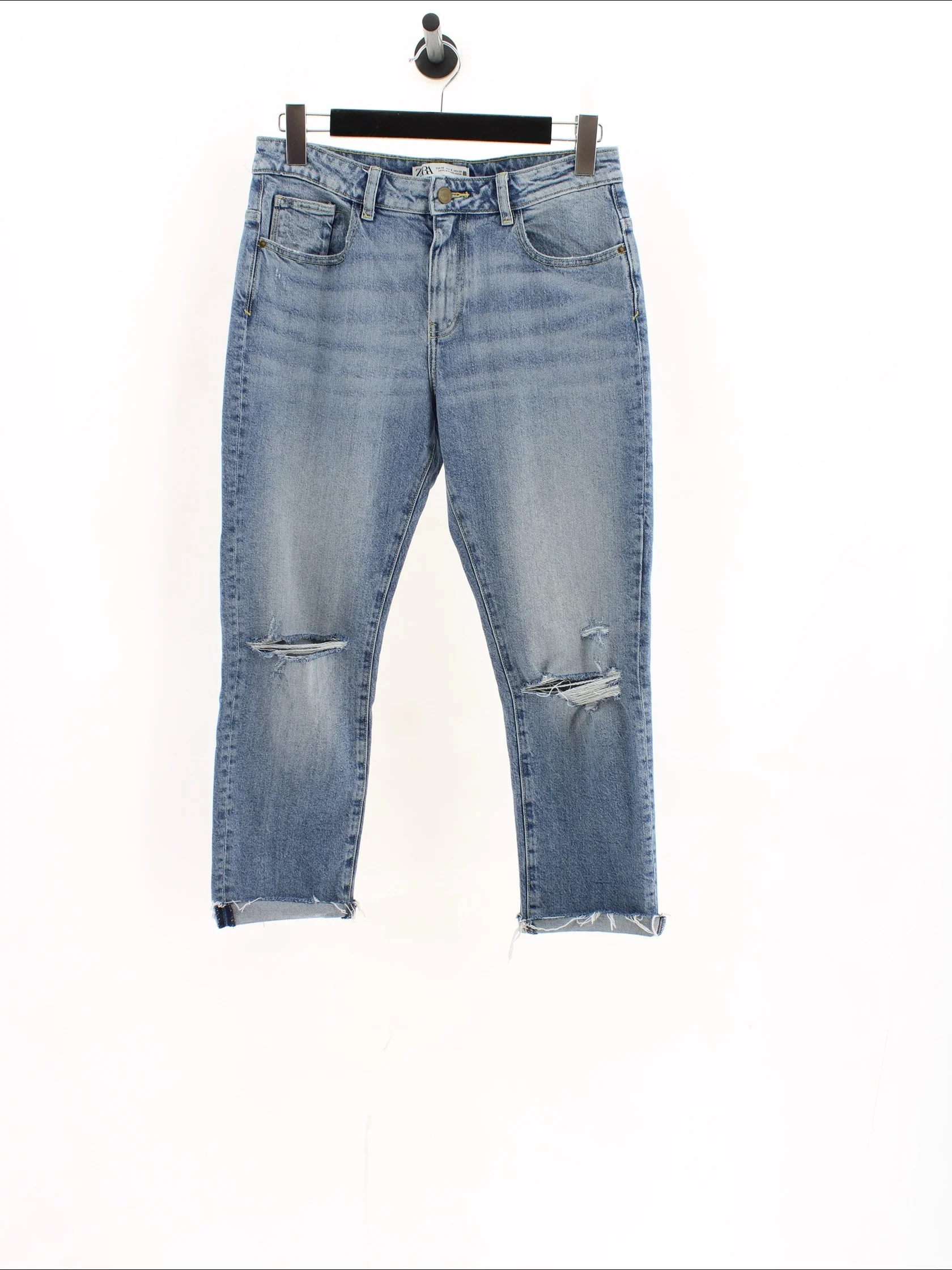 Spodnie jeans Zara Rozmiar: 38