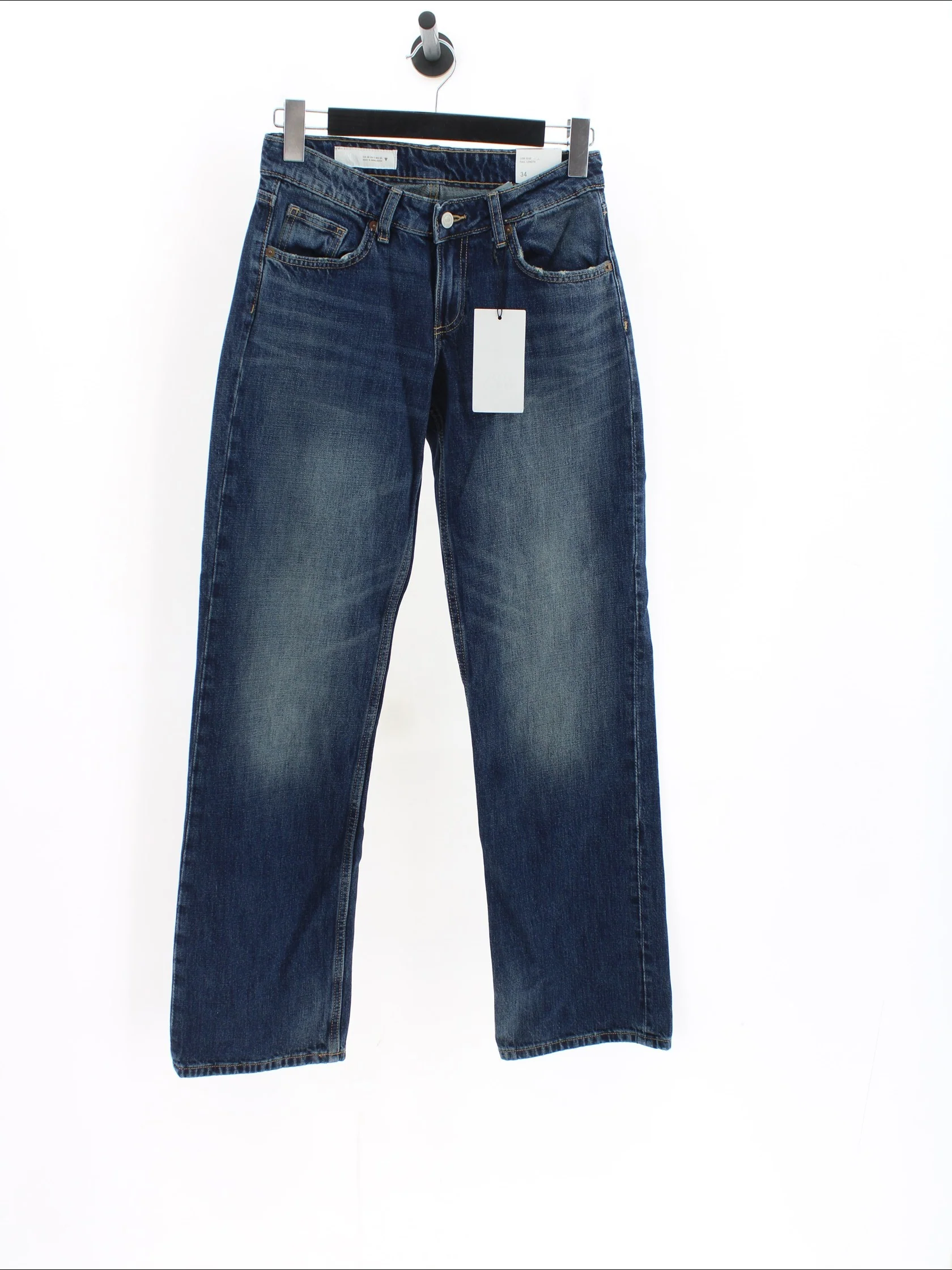 Spodnie jeans Zara Rozmiar: 34