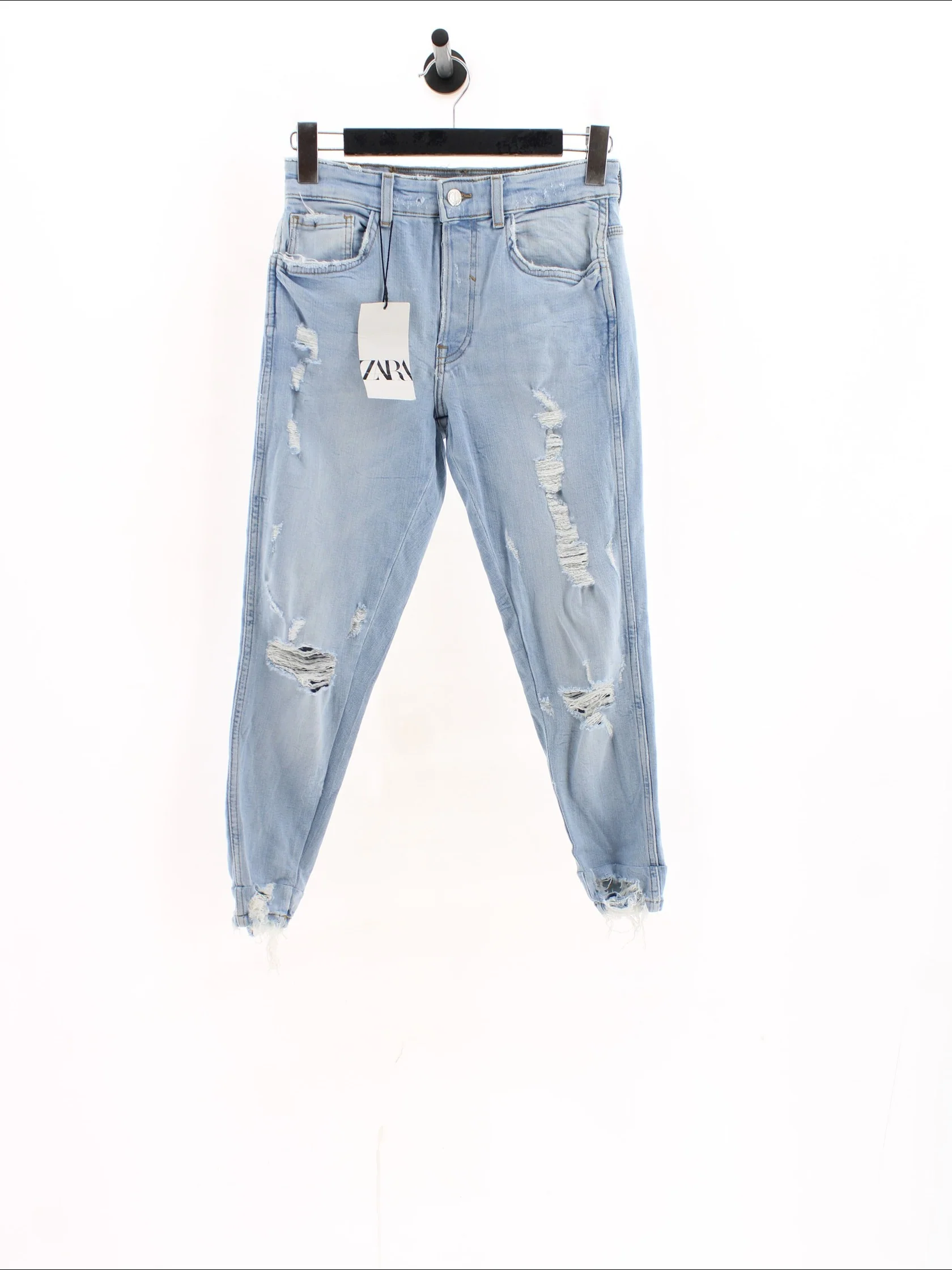 Spodnie jeans Zara Rozmiar: 38